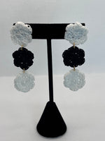 Three Doily Dangle Earrings