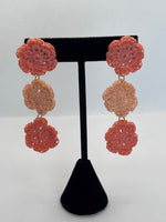 Three Doily Dangle Earrings