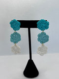 Three Doily Dangle Earrings