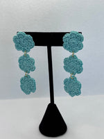 Three Doily Dangle Earrings