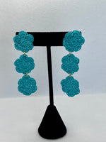 Three Doily Dangle Earrings