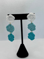 Three Doily Dangle Earrings