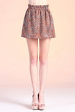 Bobcat Animal Print Elastic Skirt