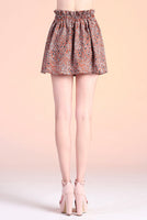 Bobcat Animal Print Elastic Skirt