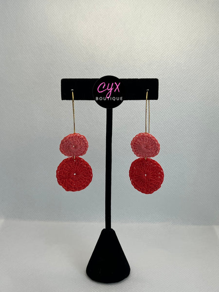 Kidney Circle Earrings