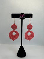 Kidney Double Drop Earrings